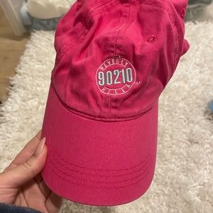 90210 pink hat